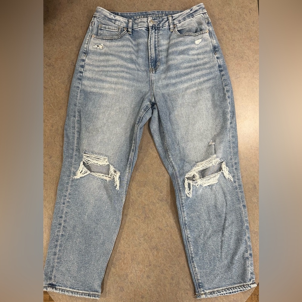 American Eagle Curvy High-Rise Mom Jean